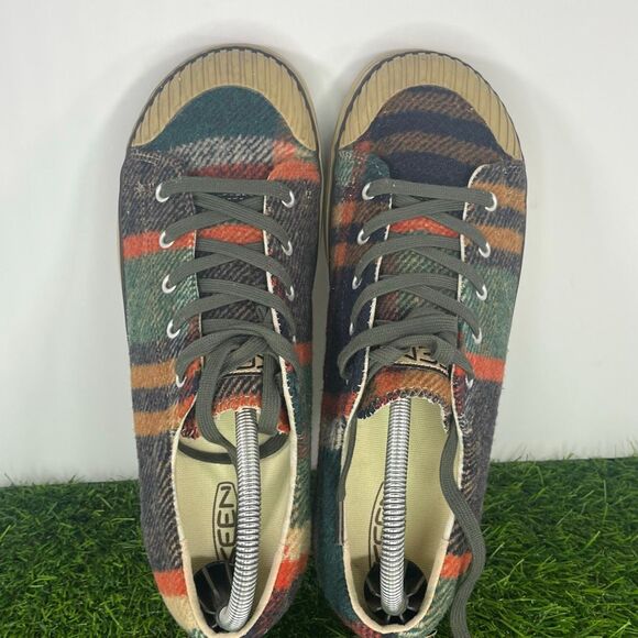 Keen Womens Size US 11 Forest Night Elsa Wool Fleece Plaid Sneakers - Picture 5 of 8
